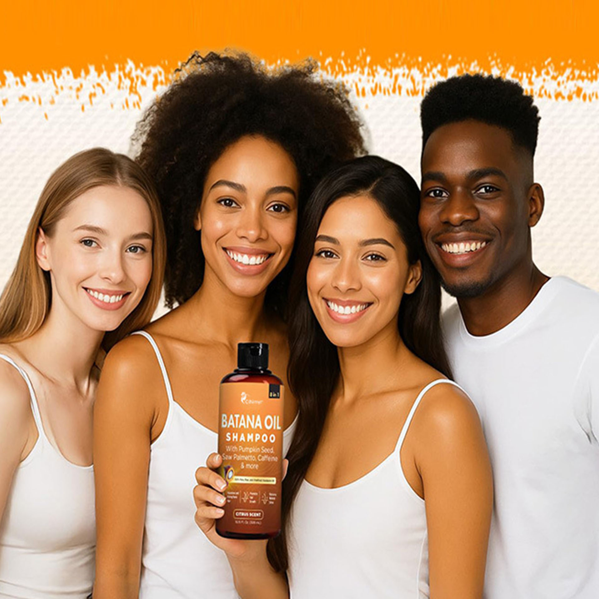 Hair Care For Dry And Frizzy Hair - 300ml Batana Oil Batana Shampoo Softening