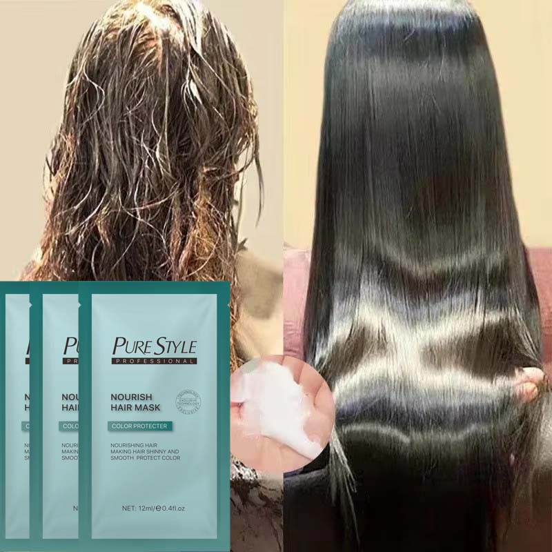 Hair Care For Dry And Frizzy Hair - Magical Keratin Hair Mask 5 Seconds