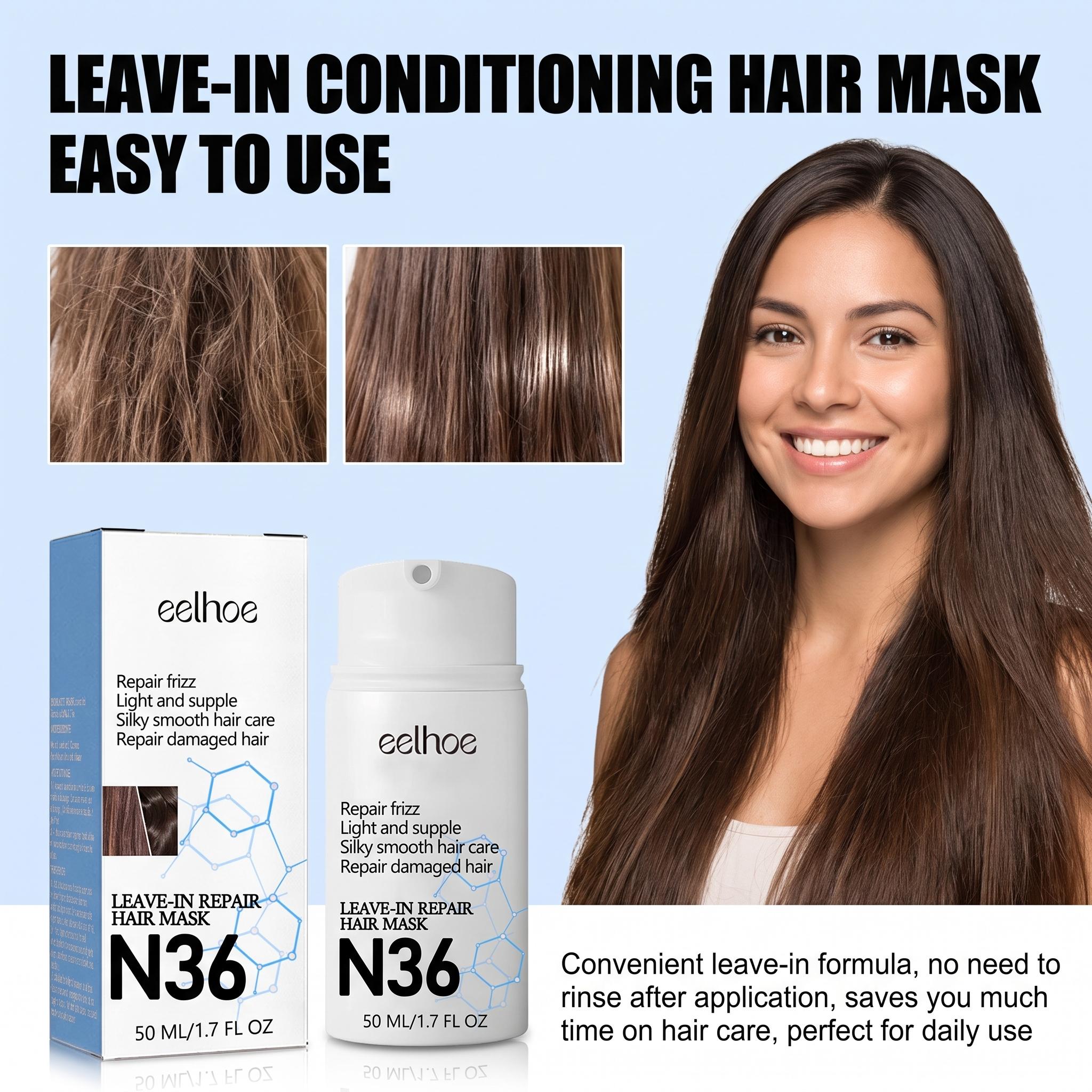 Leave-In Repair Hair Mask Last - Hair Care For Dry And Frizzy Hair ulasan dan harga