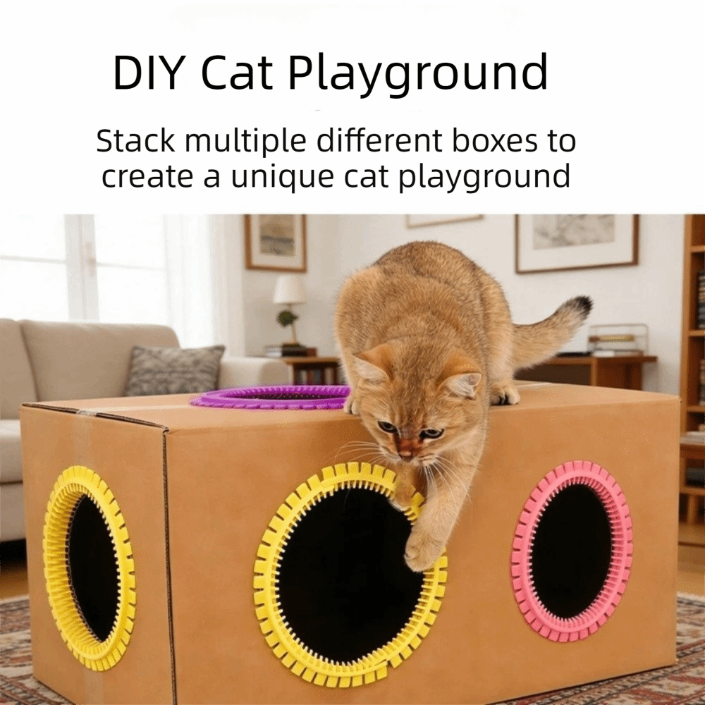 Pet Cat Comb Toy Plastic Cat T - House Hair Care ulasan dan harga