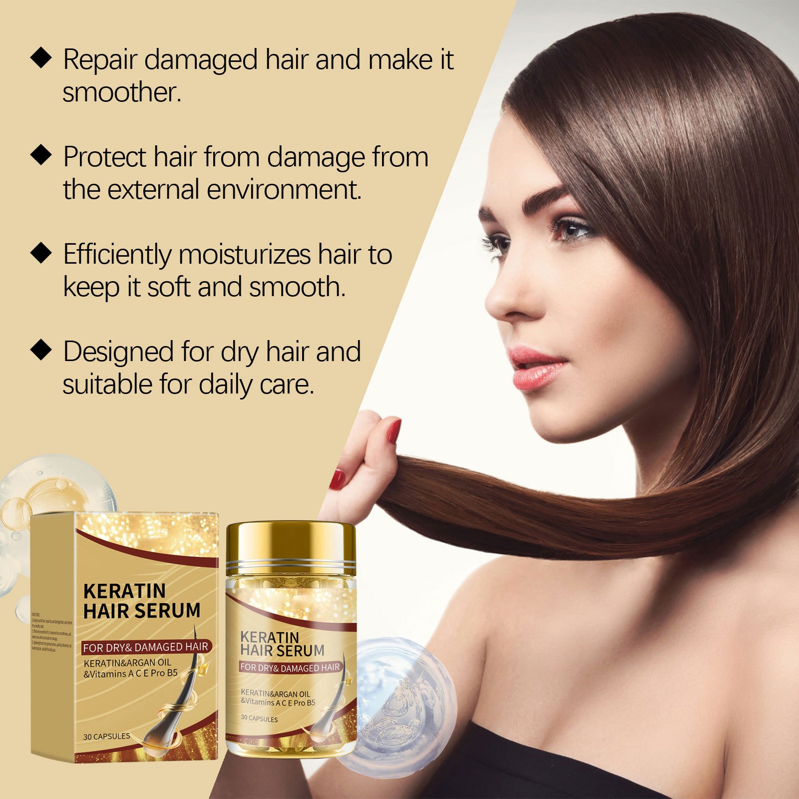 Argan Oil Smooth Hair Care Cap - House Hair Care ulasan dan harga