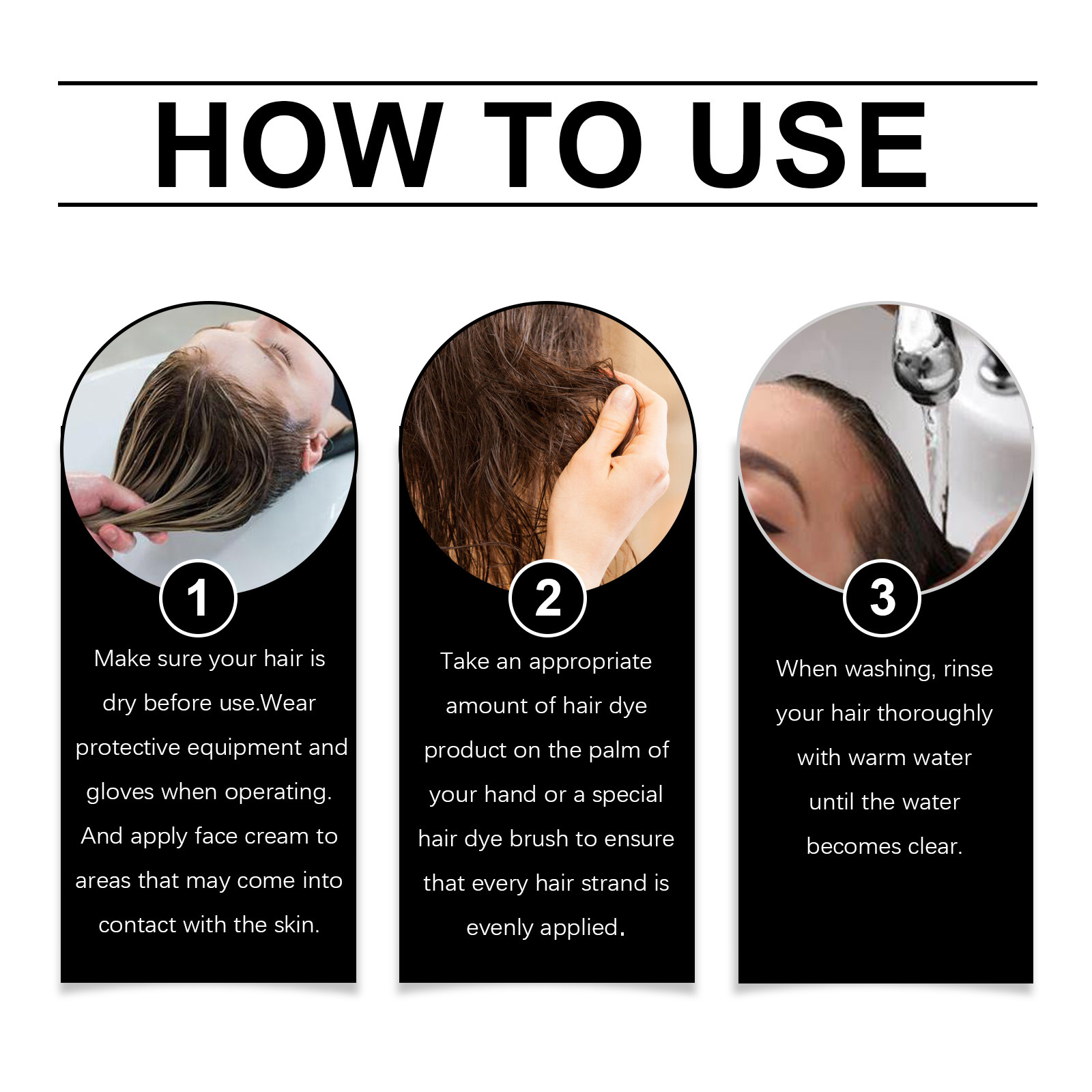 Natural Herbal Black Hair Dye  - Hair Care Steps ulasan dan harga