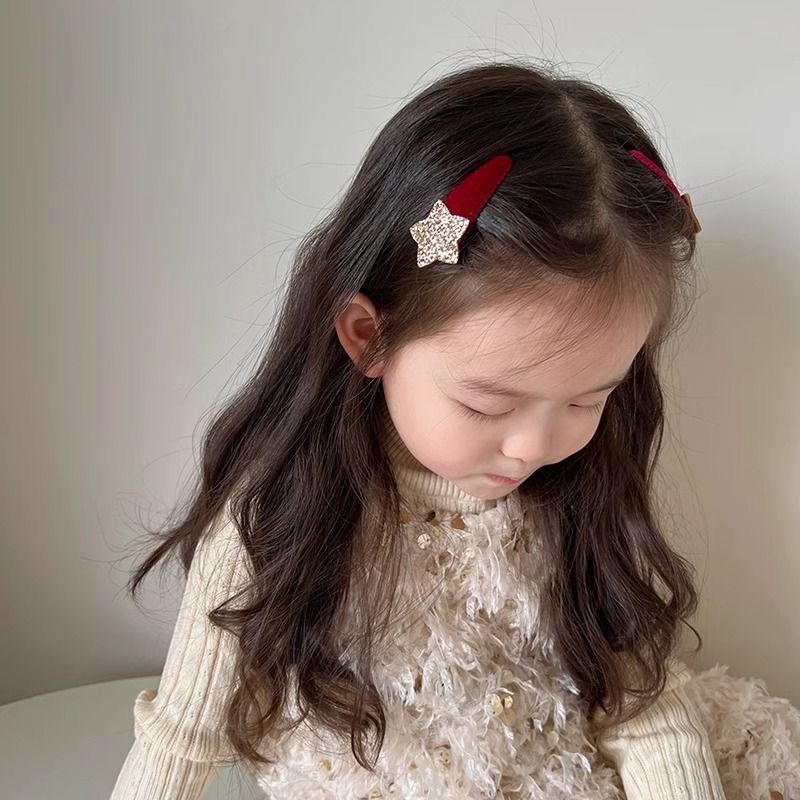 1 Pair Korean Style Glitter St - Hair Care For Baby ulasan dan harga
