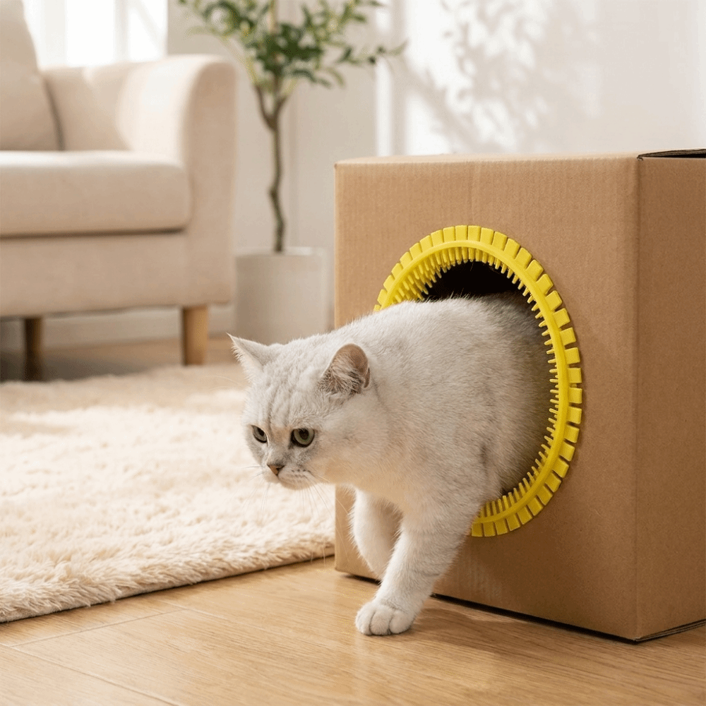 Plastic Cat Tunnel Brush Hair  - Hair Care Is Self Care ulasan dan harga