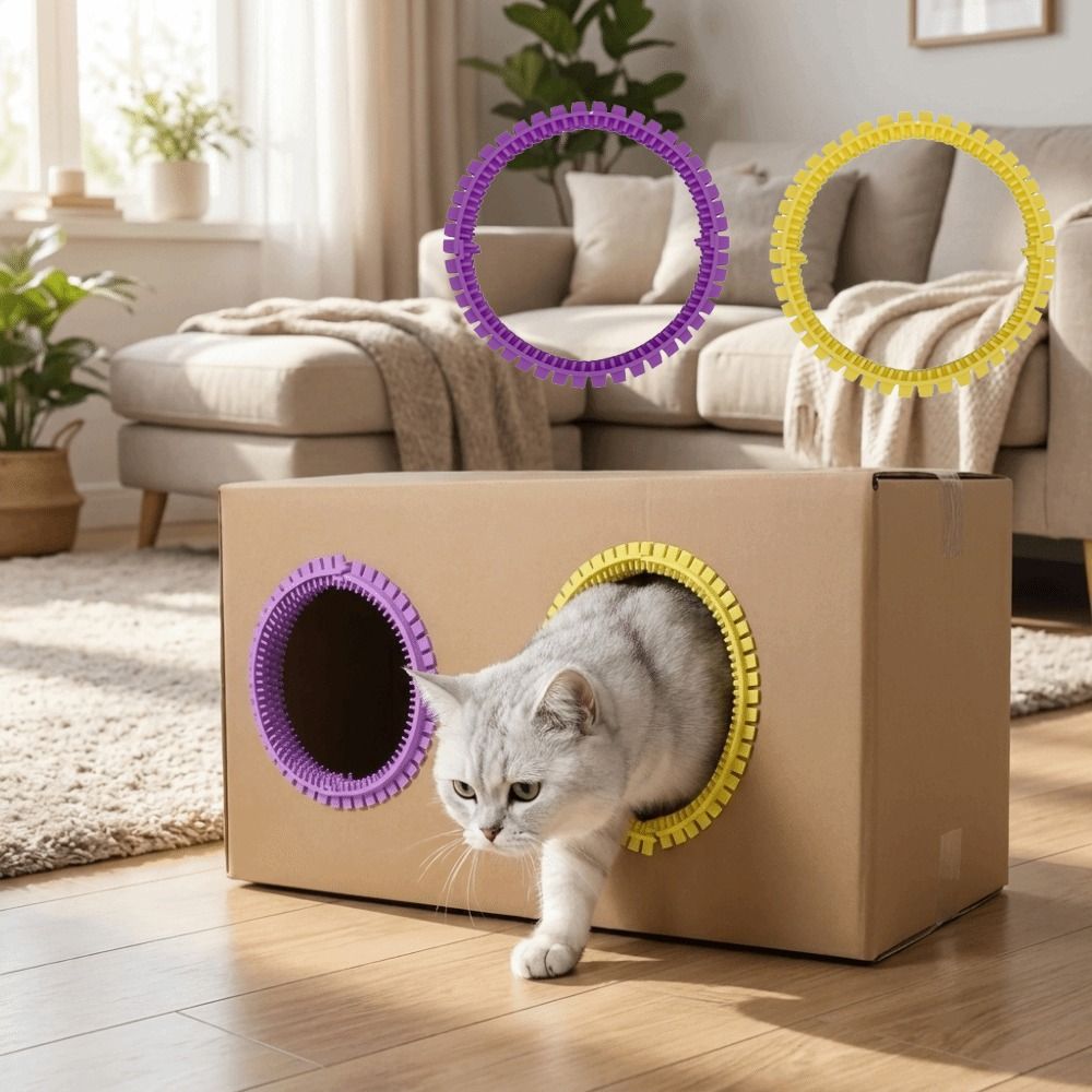Plastic Cat Tunnel Brush Hair  - Hair Care Is Self Care ulasan dan harga