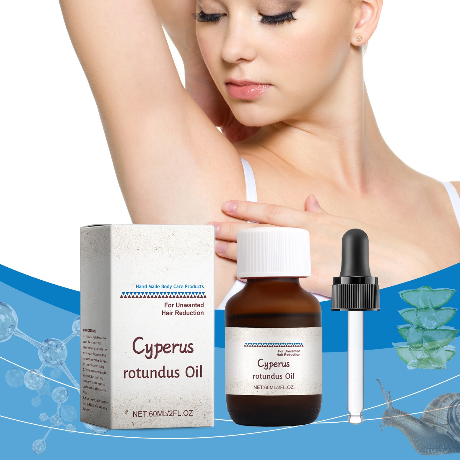 60ml Cyperus Rotundus Hair Rem - House Hair Care ulasan dan harga