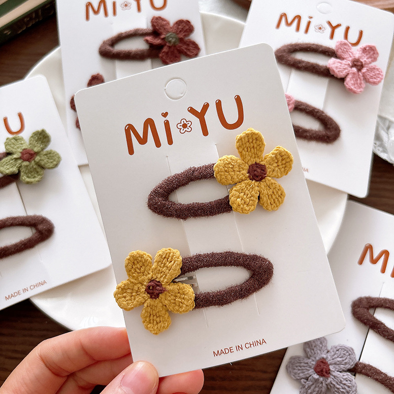 Korean Infant Hair Clips 2PCS  - Hair Care For Baby ulasan dan harga