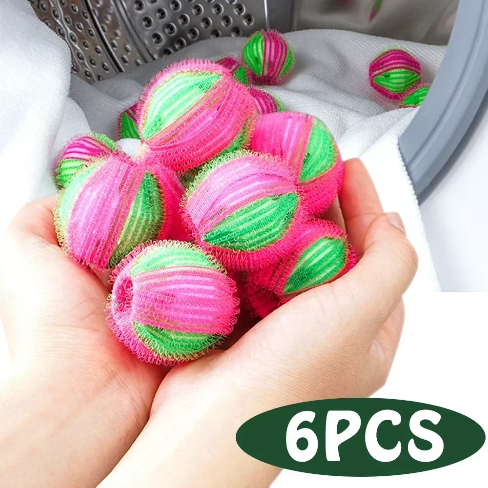 6 Pcs Laundry Ball For Washing - From Home Hair Care ulasan dan harga