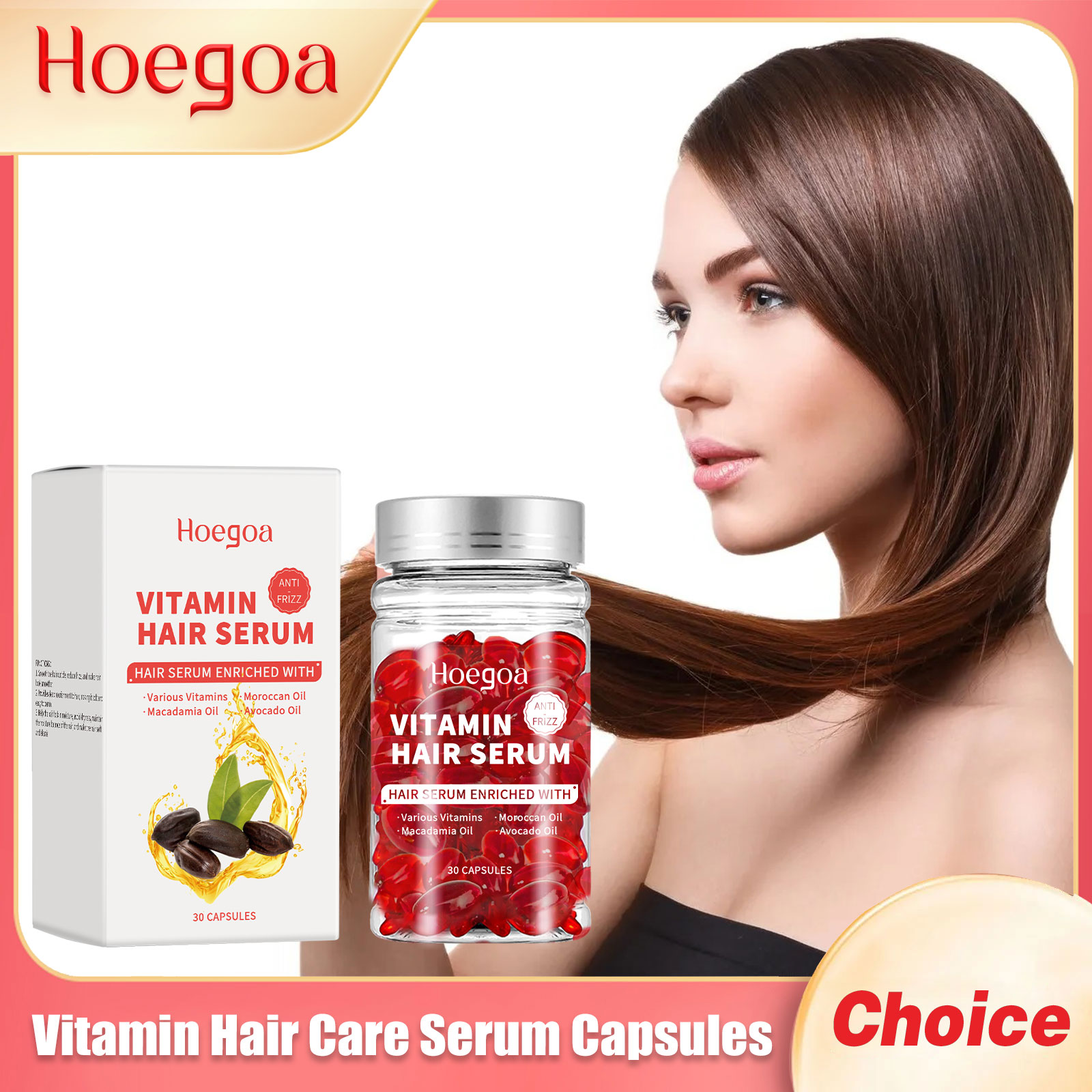 Vitamin Hair Care Serum Capsul - Hair Care Growth ulasan dan harga