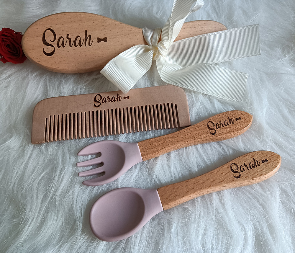 Custom Name Baby Care Hair Bru - House Hair Care ulasan dan harga
