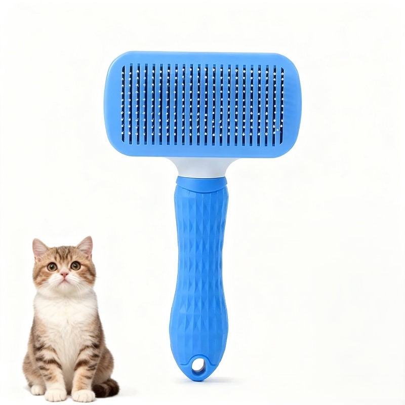 Self‑Cleaning Slicker Brush Pe - Hair Care Is Self Care ulasan dan harga